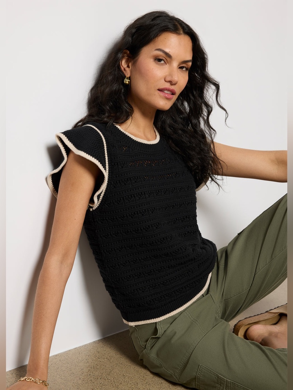 Evereve Claire Pullover Top
